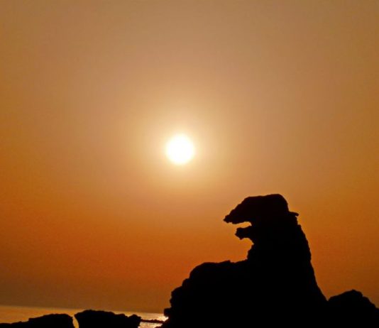 Độc lạ hòn đá hình Godzilla : Tại tỉnh Akita Nhật Bản