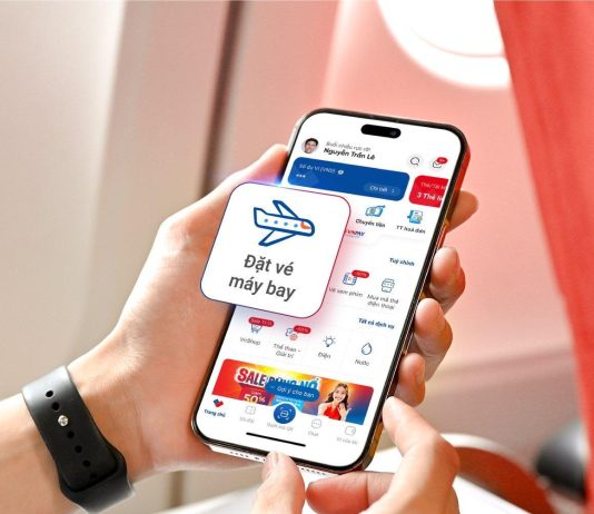 Đặt vé máy bay trên ứng dụng ví VNPAY nhanh chóng thuận tiện