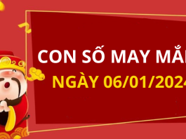 Con số may mắn hôm nay 6/1/2024 theo tuổi của bạn: số CÁT LÀNH giúp bạn ĐỔI VẬN
