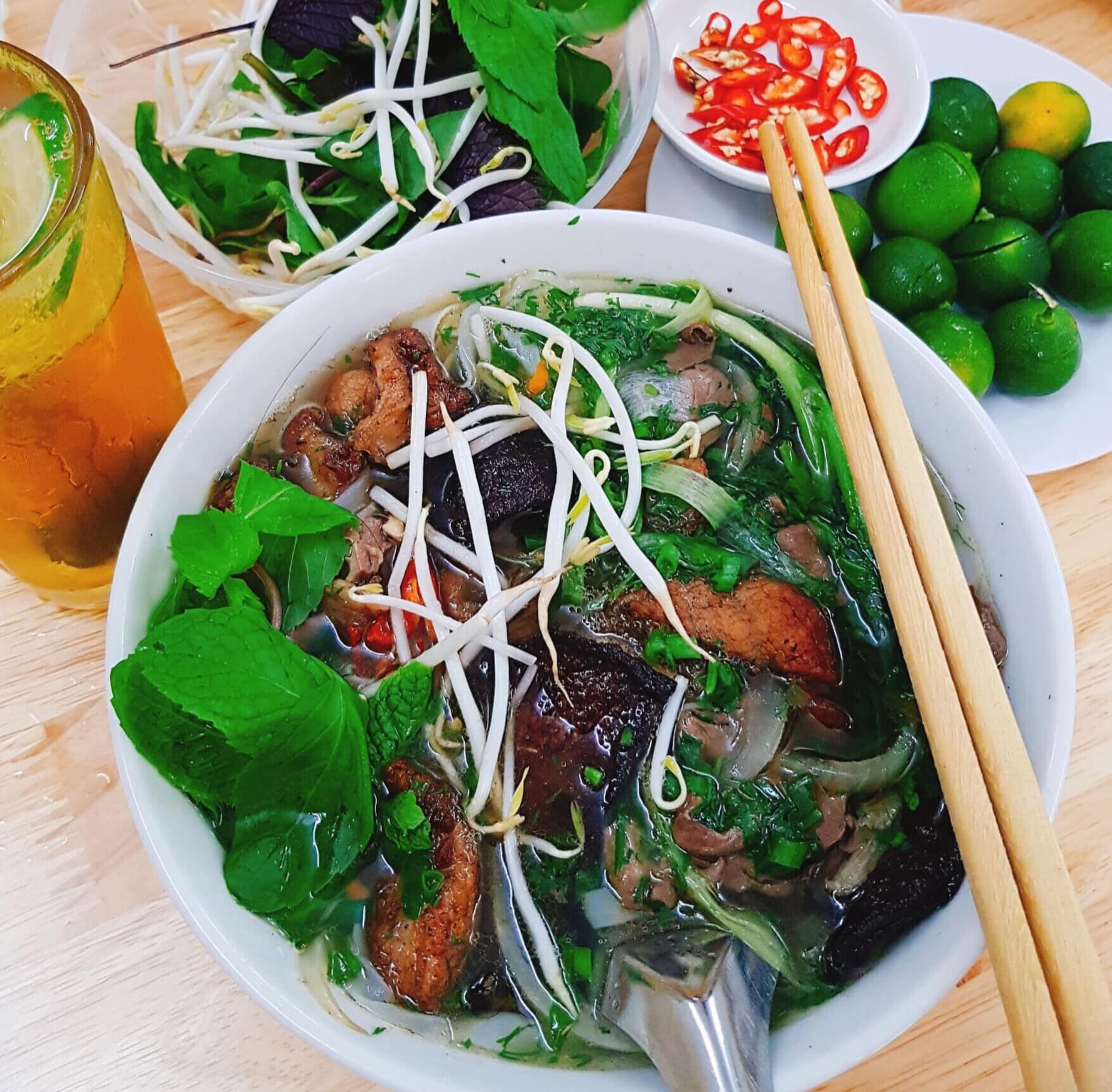 Phở gan cháy Chung Mười (Ảnh minh họa)