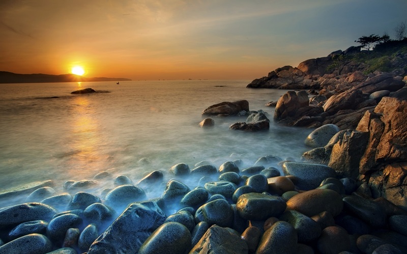 Bãi biển Hoàng Hậu - Quy Nhơn