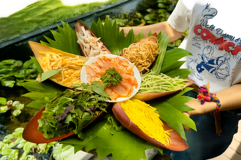 Vẻ đẹp ẩm thực khiến du khách phương xa "Không nỡ ăn"
