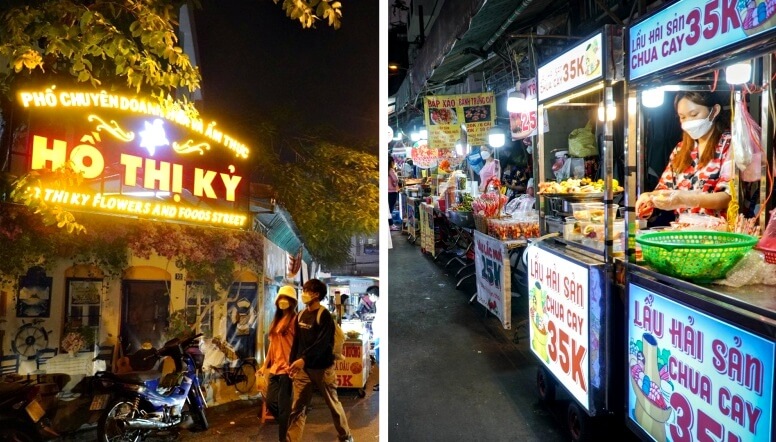 Chợ đêm Hồ Thị Kỷ (TP.HCM)