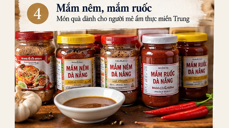 Mắm nêm, mắm ruốc – Món quà dành cho người mê ẩm thực miền Trung