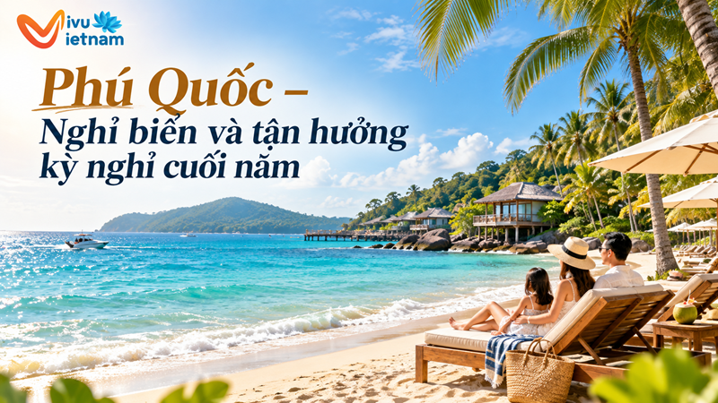 Phú Quốc – Nghỉ biển và tận hưởng kỳ nghỉ cuối năm