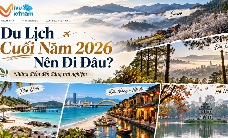 Du Lịch Cuối Năm 2026 Nên Đi Đâu? Những Điểm Đến Đáng Trải Nghiệm